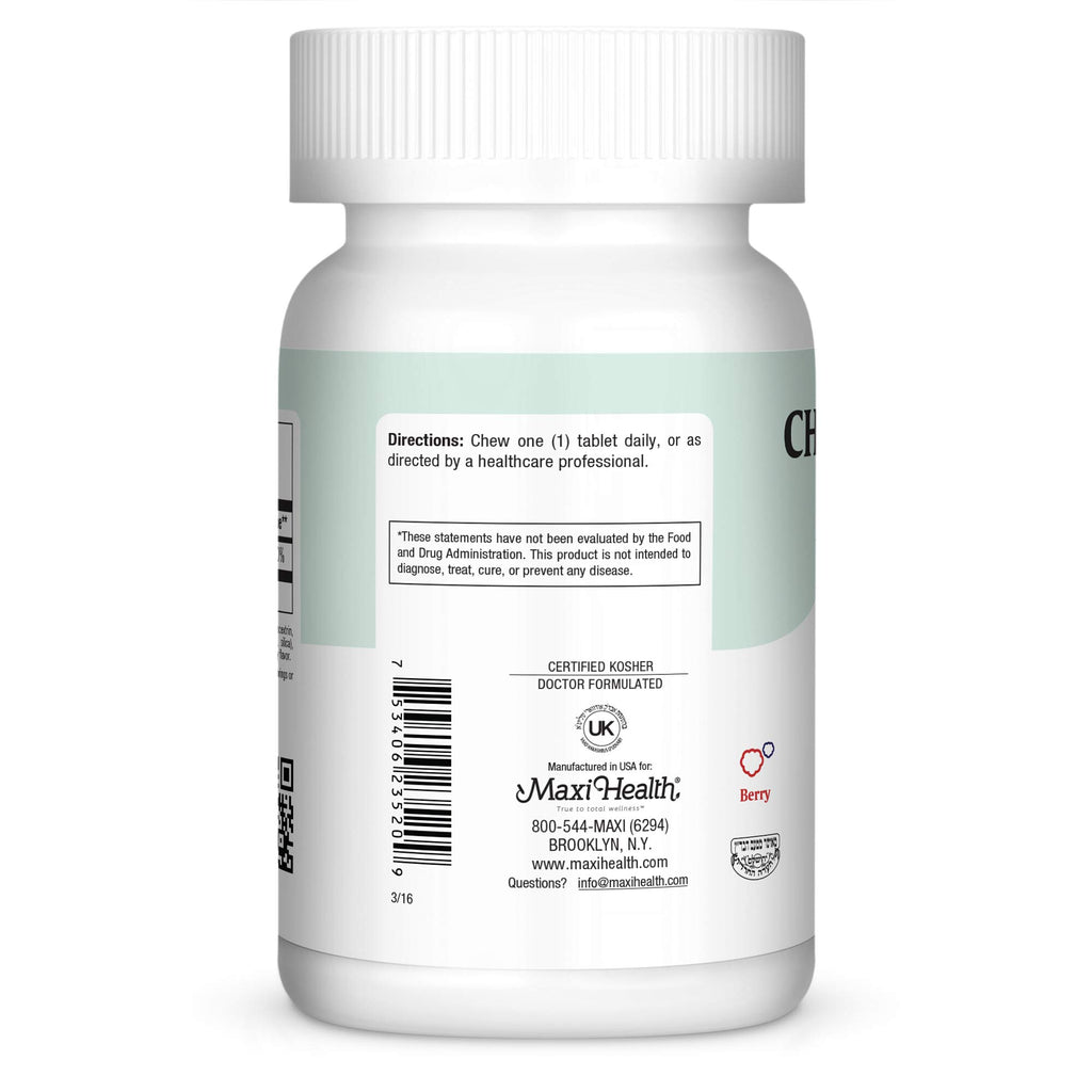 Maxi Health Vitamin D3 1000 IU Chewables - 100 Count - image 3