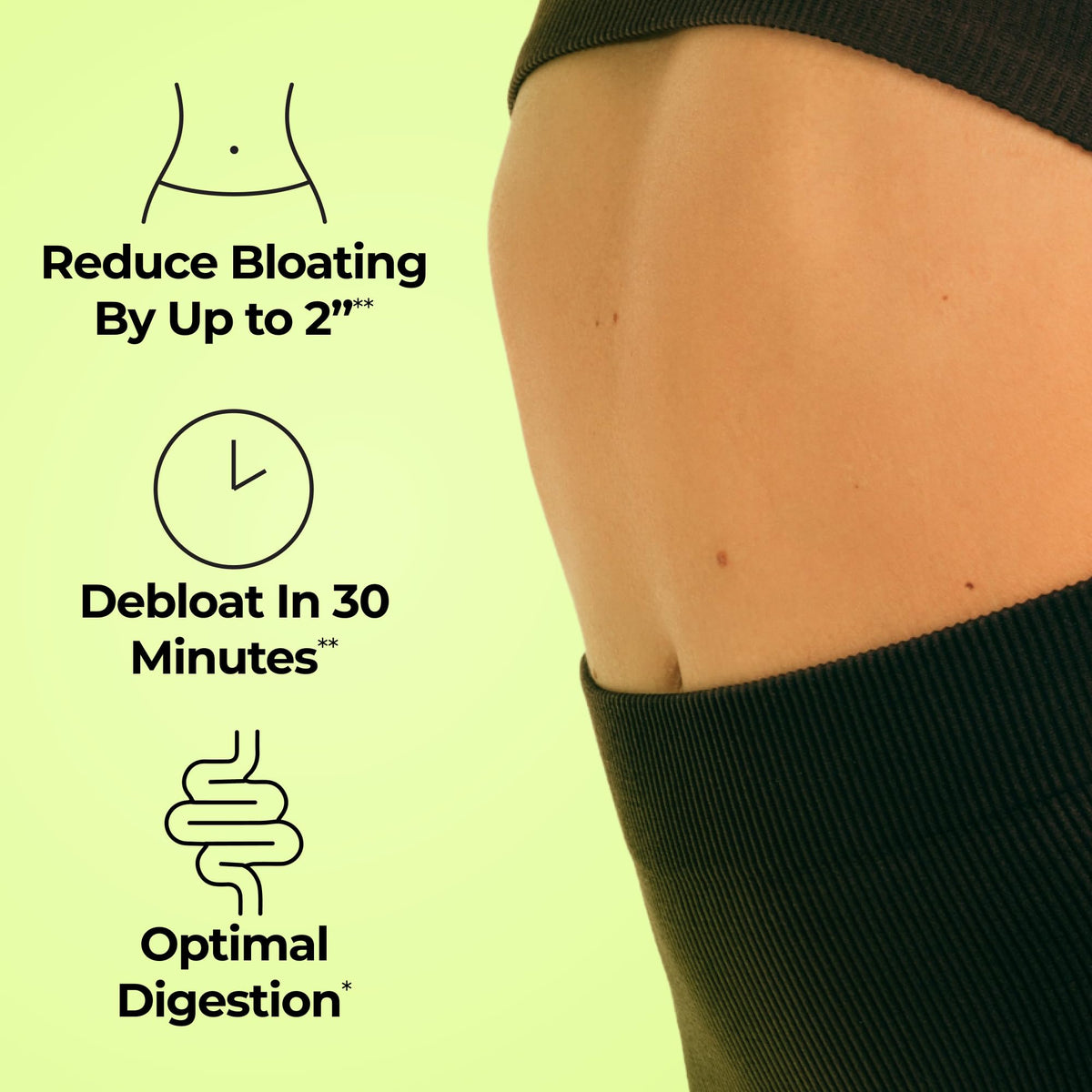 HUM Flatter Me Digestive Enzymes for Bloating Support - 60 Capsules - image 3