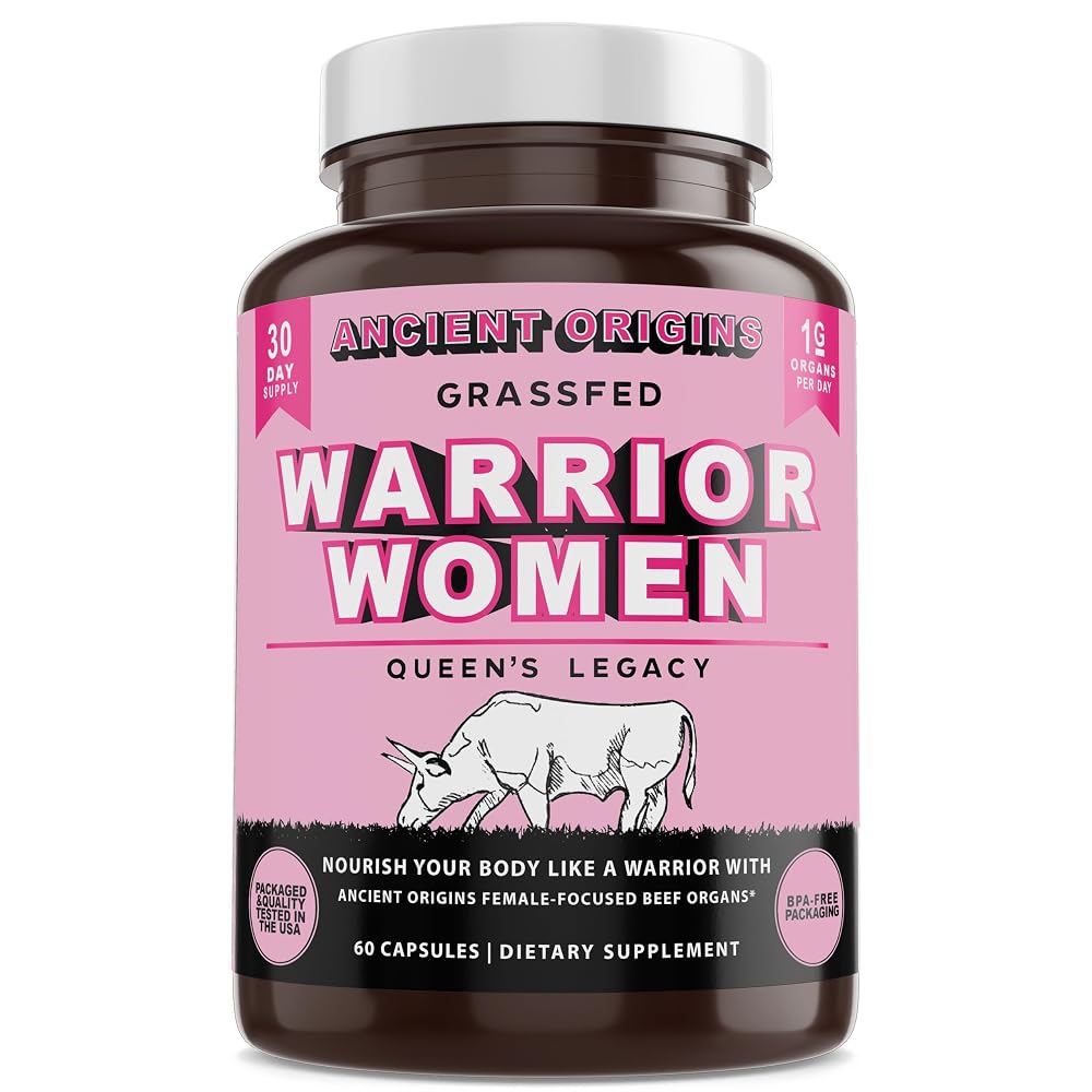 Ancient Origins Grass Fed Beef Organ Supplement for Women - 60 Capsules