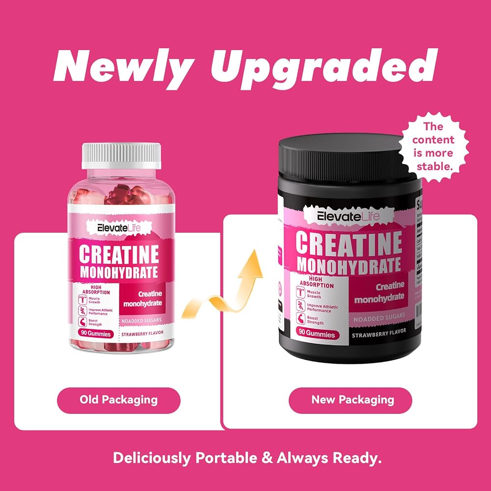 ElevateLife lifeCreatine monohydrate Gummies 5000mg