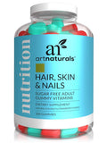 Artnaturals Hair Skin and Nails Gummies for Hair Growth - 100 Gummies