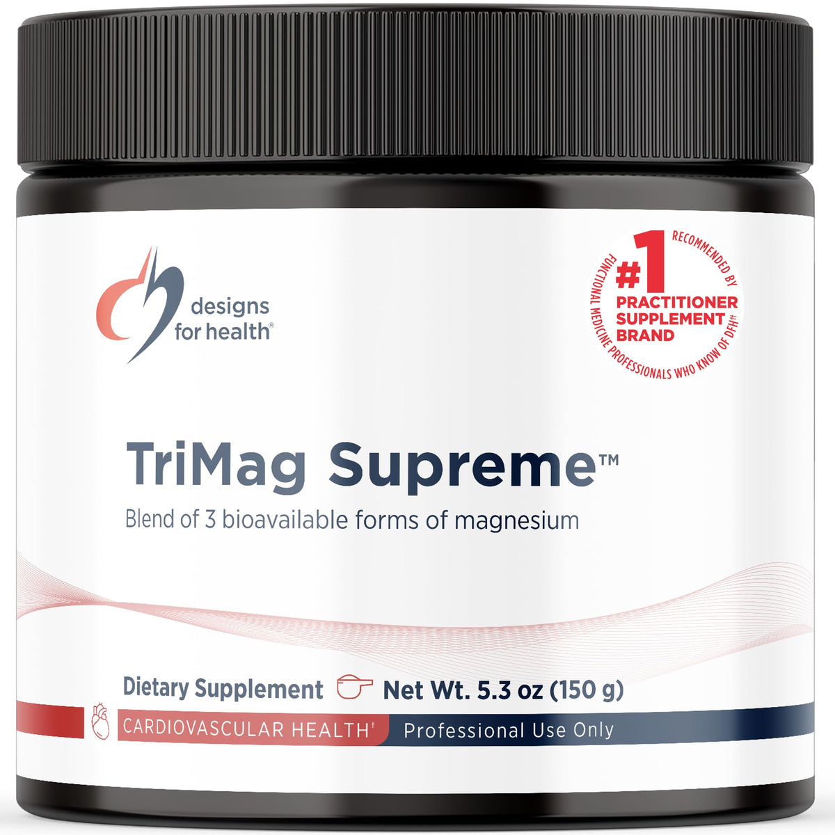 Designs for Health TriMag Supreme Magnesium Powder - 30 Servings