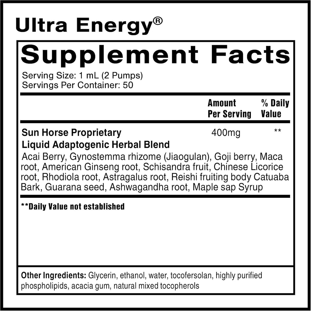 Quicksilver Scientific Dr. Shade's Ultra Energy Reishi Adaptogenic Tonic - 50ml - image 2