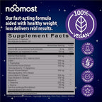 NooMost Natural Sleep Aid with Magnesium & L-Theanine - 60 Tablets - image 2