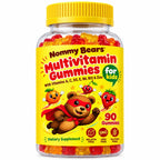 NOMMY BEARS Kids Multivitamin Gummies Age 2+ - 90 Gummies