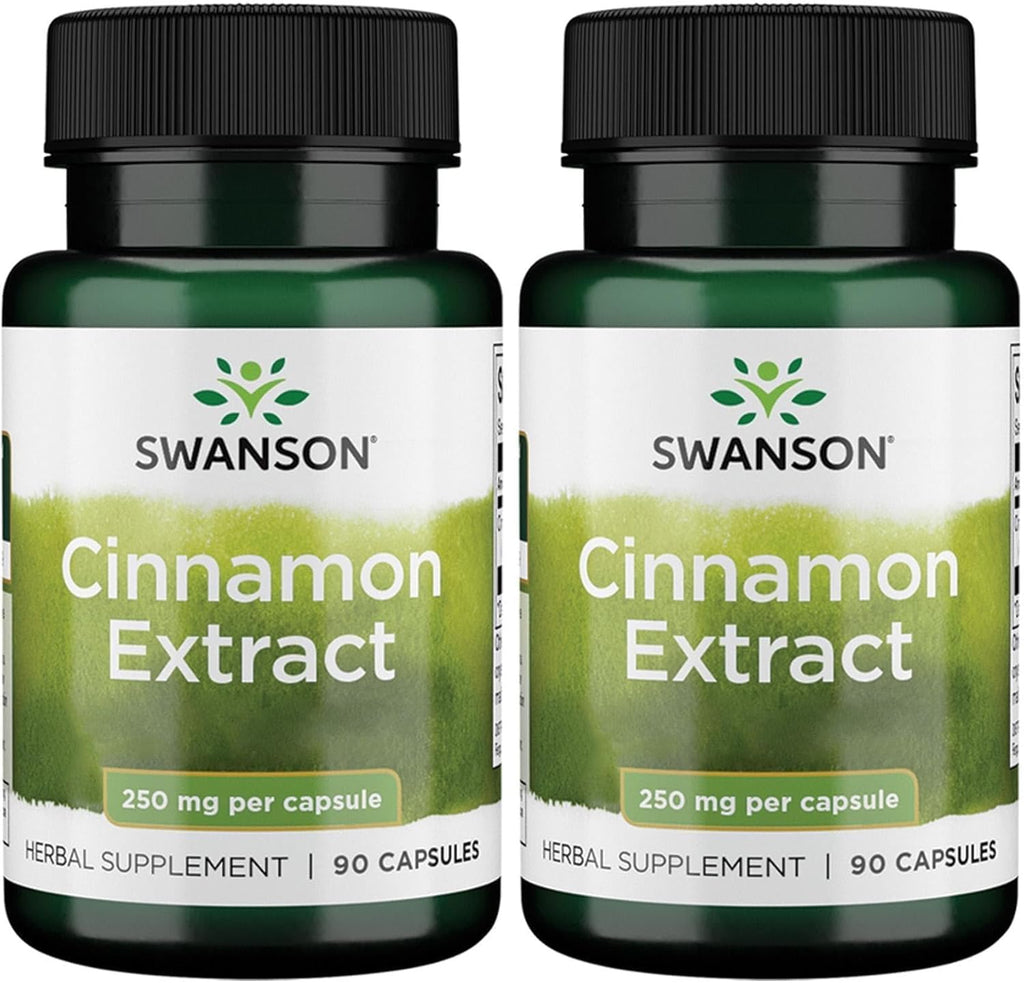 Swanson Cinnamon Extract 250 mg - 180 Capsules