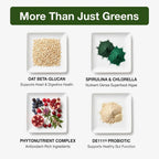 Biopharma Scientific NanoGreens + Probiotic Green Spirulina Powder - image 5