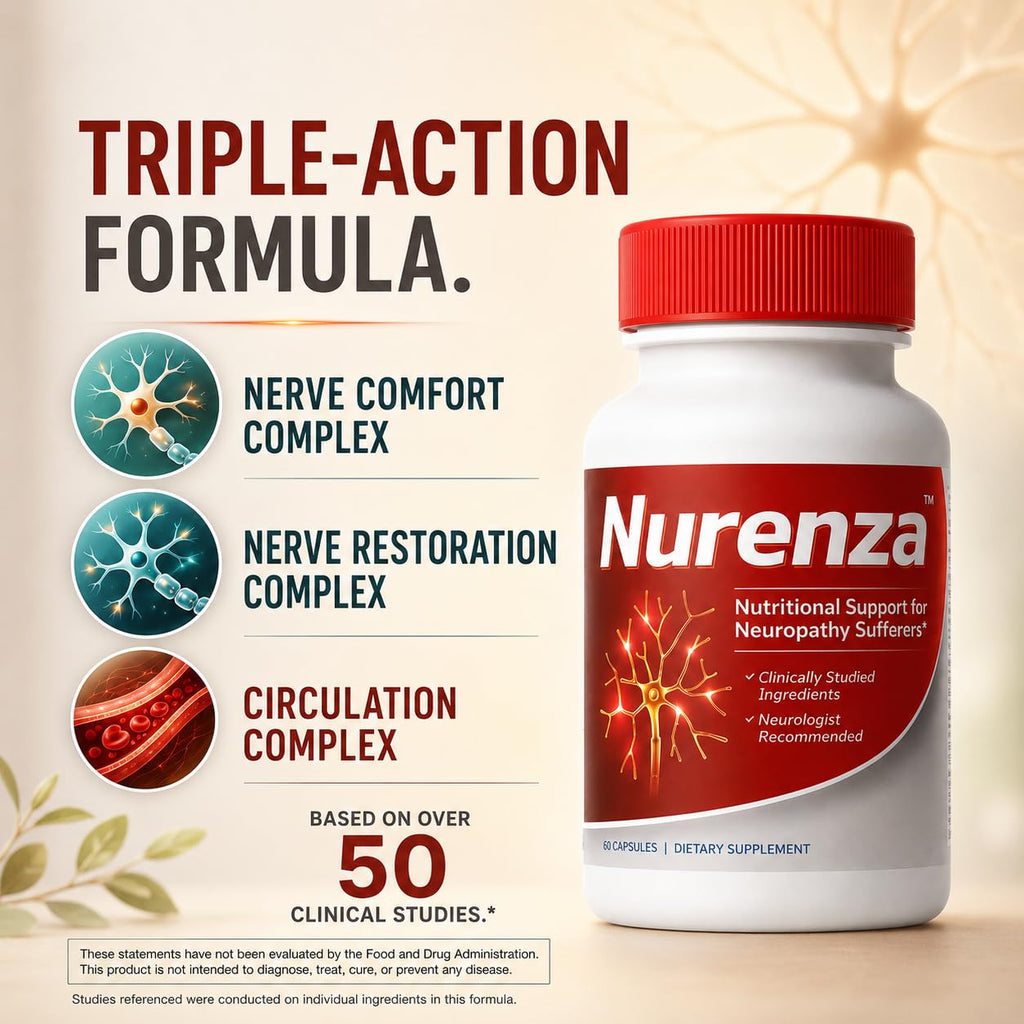 Vita Sciences Nurenza Neuropathy Supplement for Nerve Health - 60 Softgels - image 4