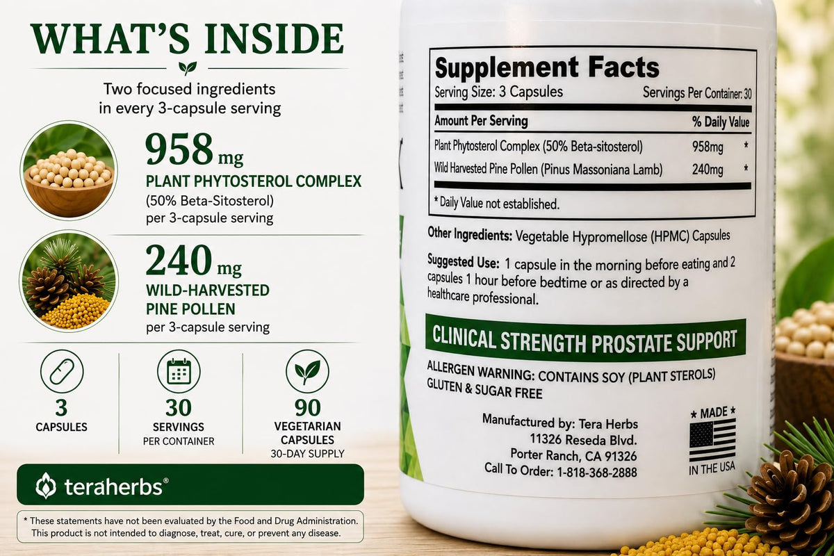teraherbs Super Prostate 3X - Bladder Control