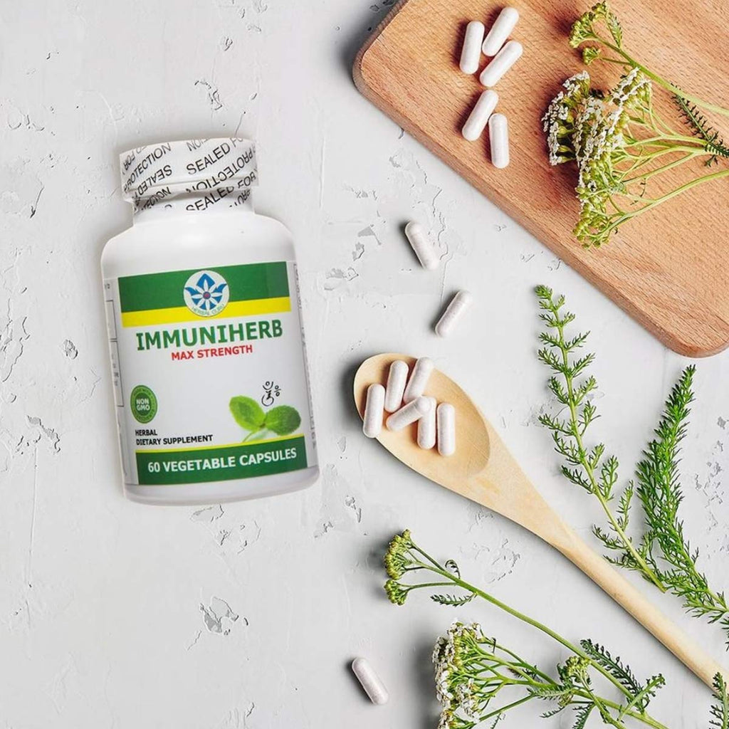 Herb Guru Immuniherb Immune Support Supplement - 60 Vegetarian Capsules - image 8