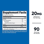 Nutricost Melatonin Gummies 20mg Strawberry - 180 Gummies - image 2