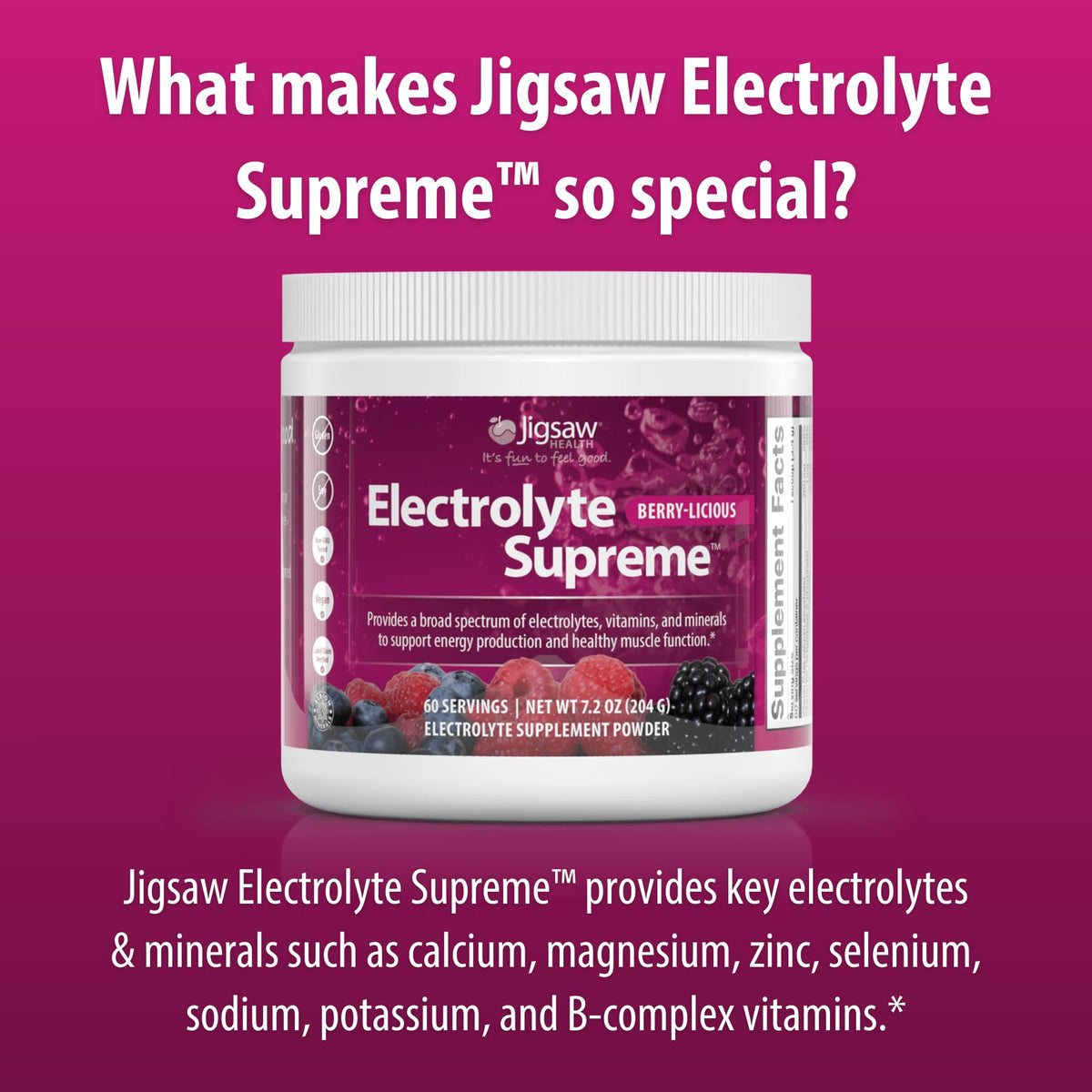 Jigsaw Health Electrolyte Supreme