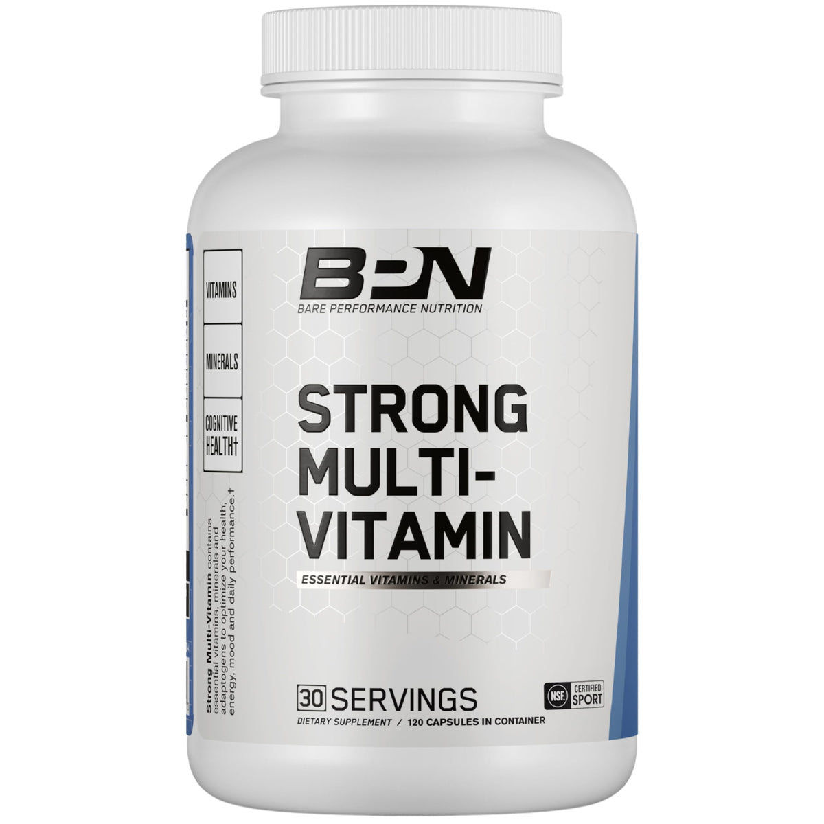 BARE PERFORMANCE NUTRITION BPN Strong Multi-Vitamin - 120 Capsules
