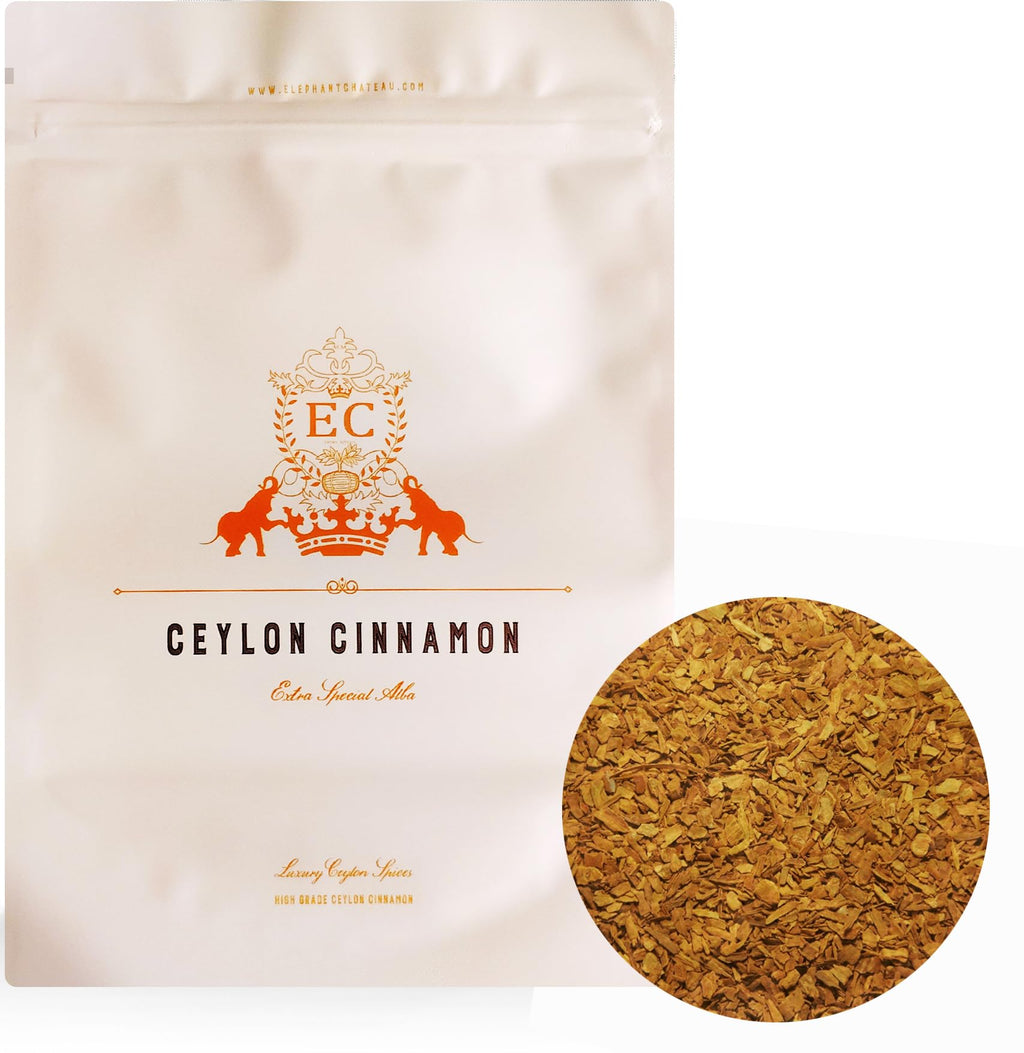 Elephant Chateau Fresh Ceylon Cinnamon Tea Cut Grade - 25 Cups