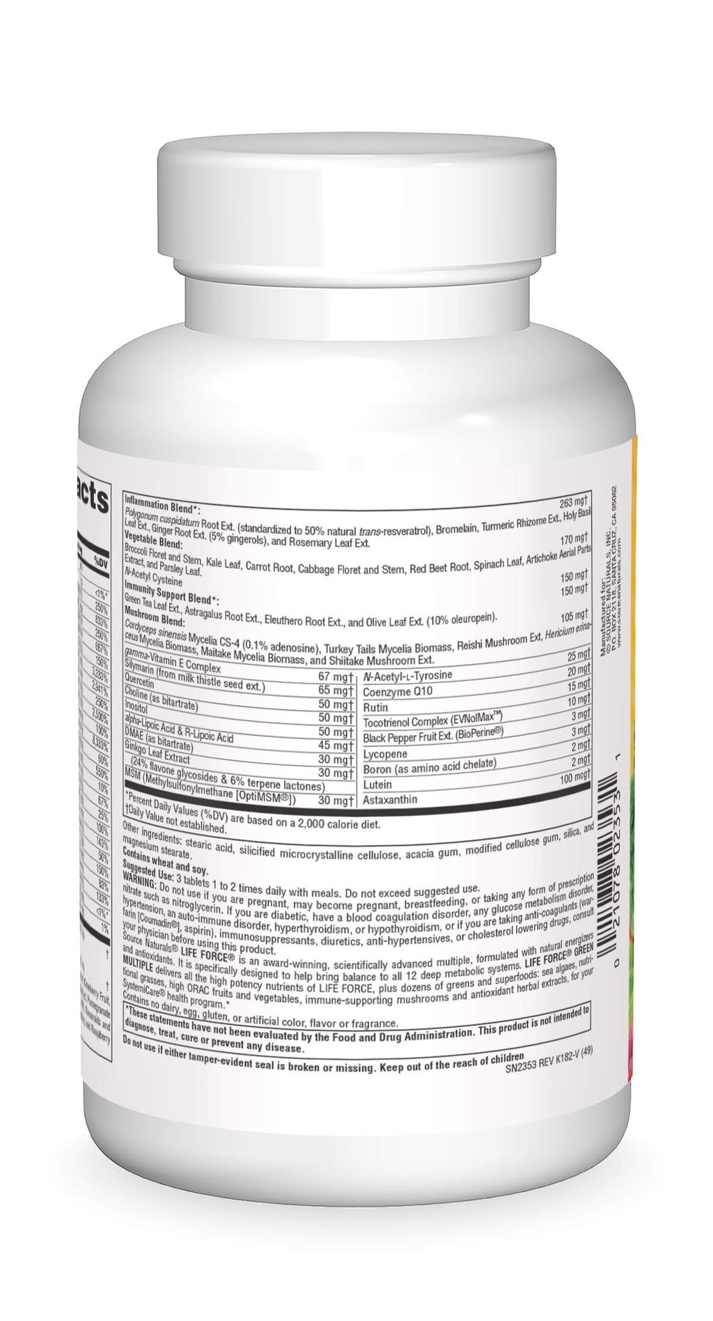 Source Naturals Life Force Green Multiple