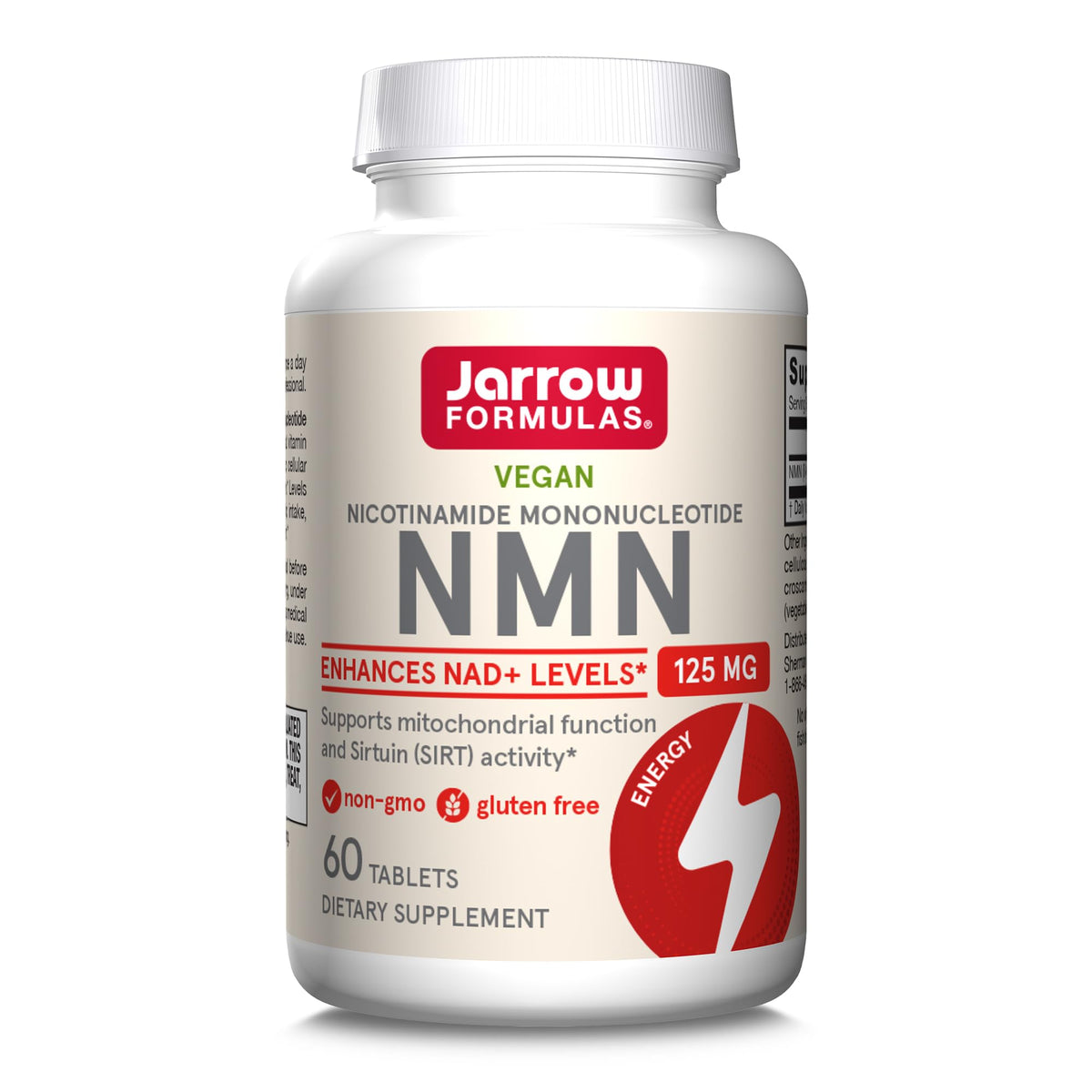 Jarrow Formulas Vegan NMN 125 mg - 60 Tablets
