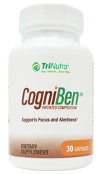 Tri Nutra CogniBen Cognitive Support - 30 Capsules