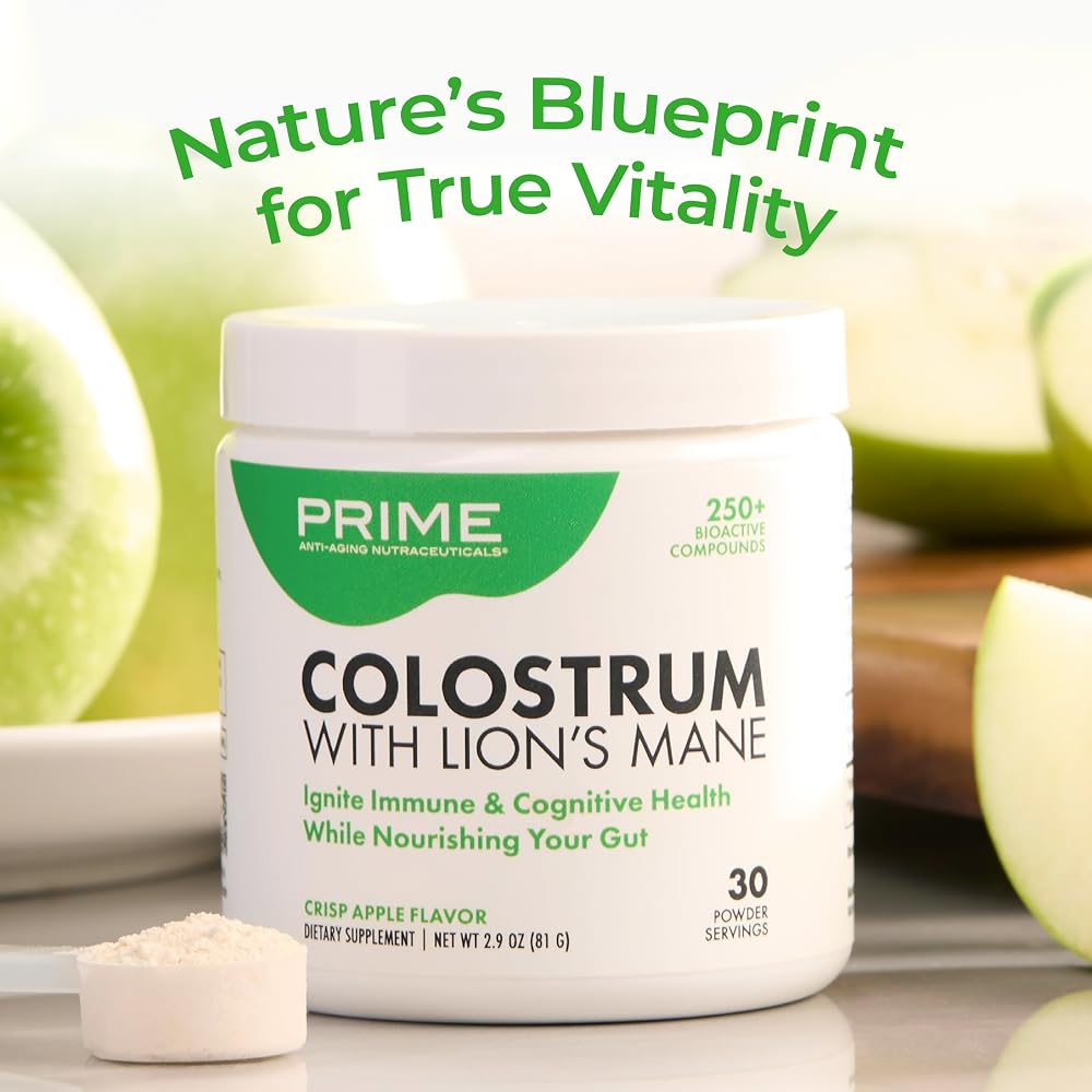 Market America Prime Bovine Colostrum with Lion's Mane - 30 Servings - image 6