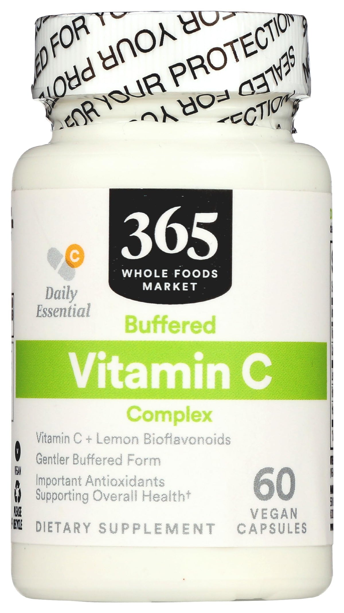 365 by Whole Foods Market Buffered Vitamin C Complex - 60 Capsules