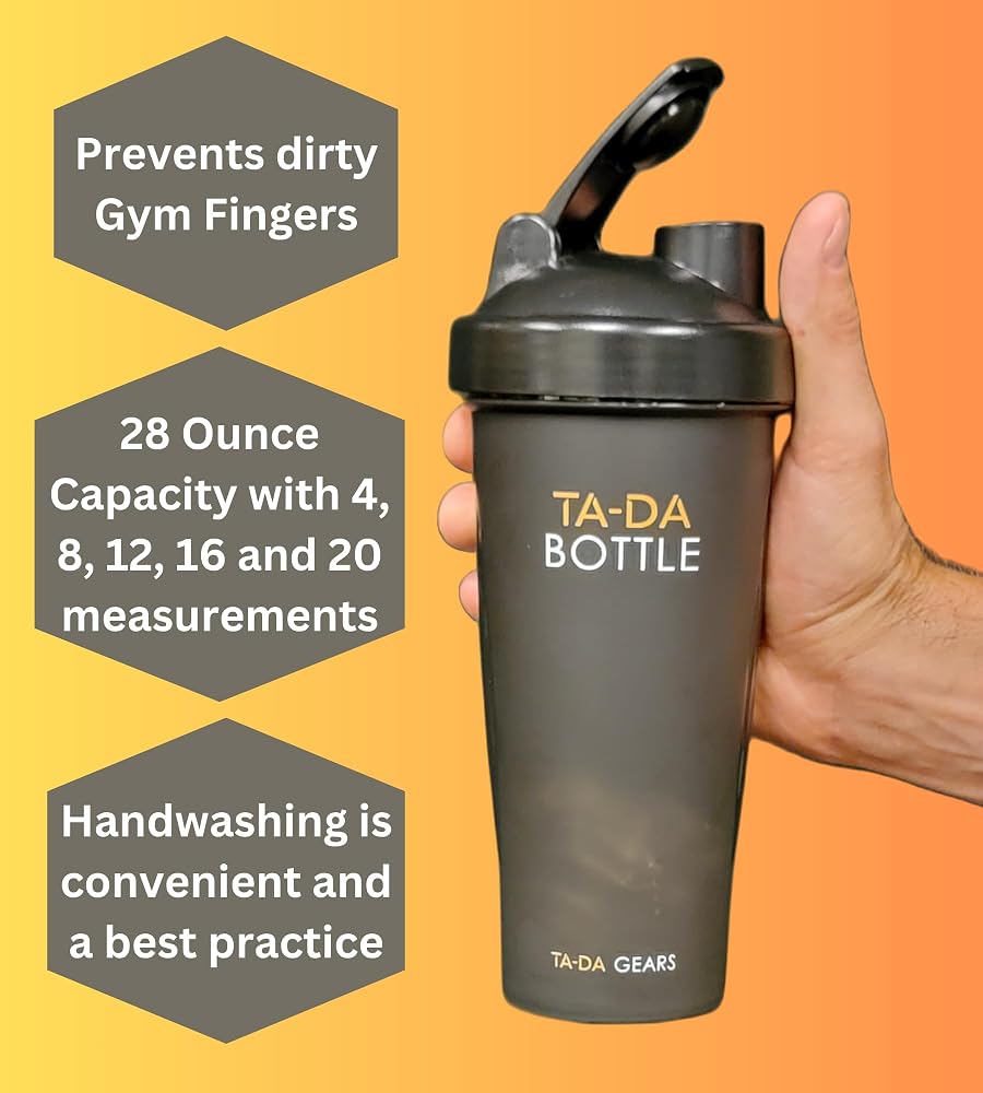 TA-DA Shaker Bottle with Can Cooler - 28 oz - image 5