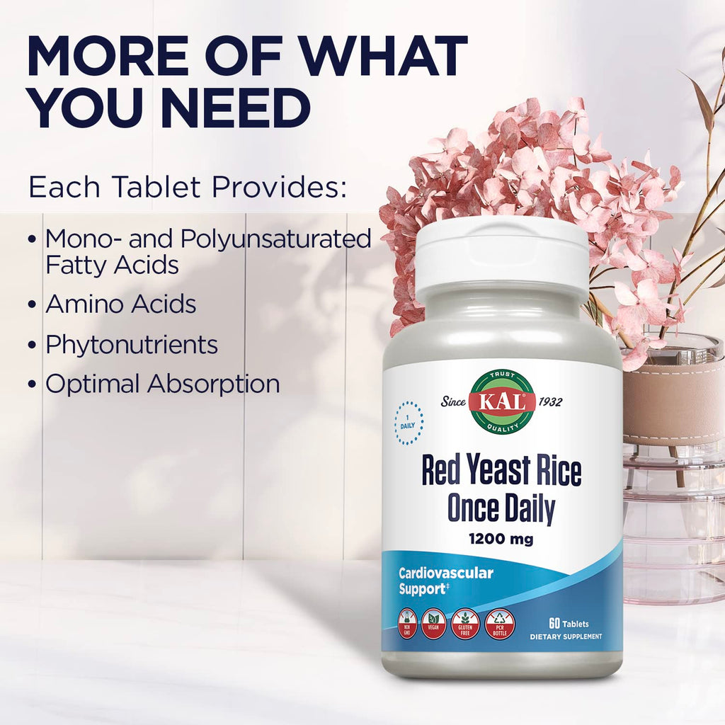 KAL 1200 Mg Red Yeast Rice