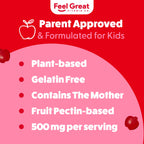 The Feel Great Vitamin Company Apple Cider Vinegar Gummies for Kids - 60 Count - image 5