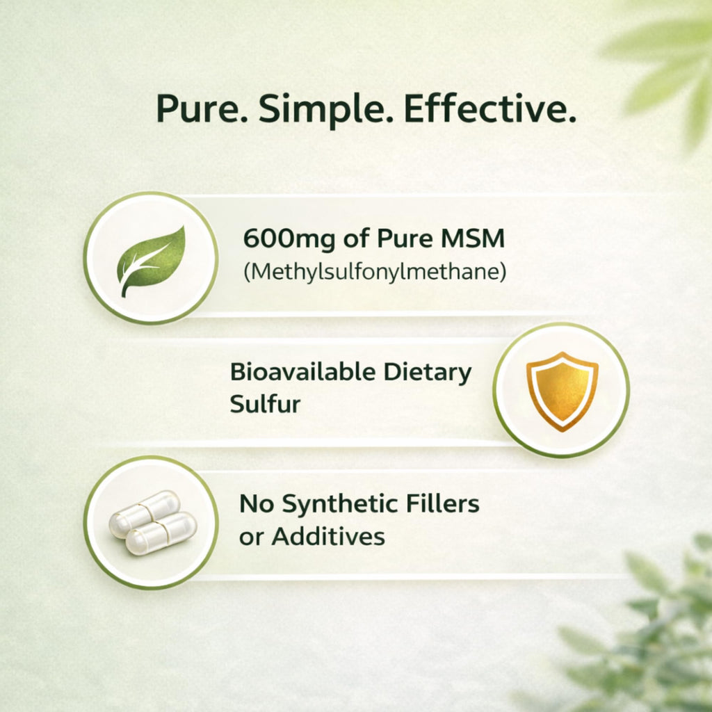 Dr Clark MSM Supplement 600mg - 100 Capsules - image 4