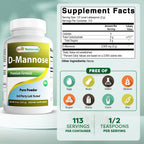 Best Naturals D-Mannose Pure Powder - 8 oz - image 2