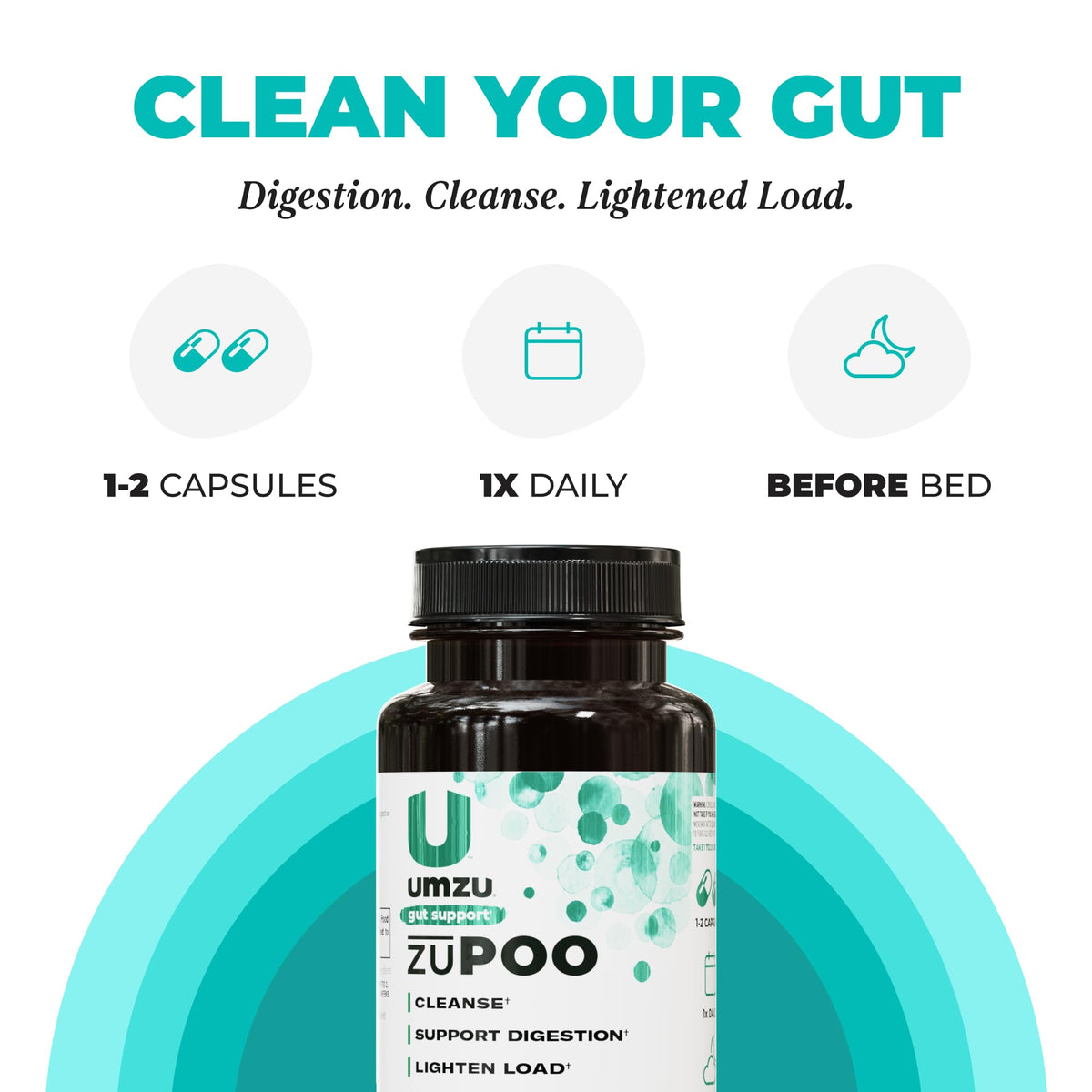 UMZU zuPOO Colon Cleanse Capsules - 30 Capsules - image 5