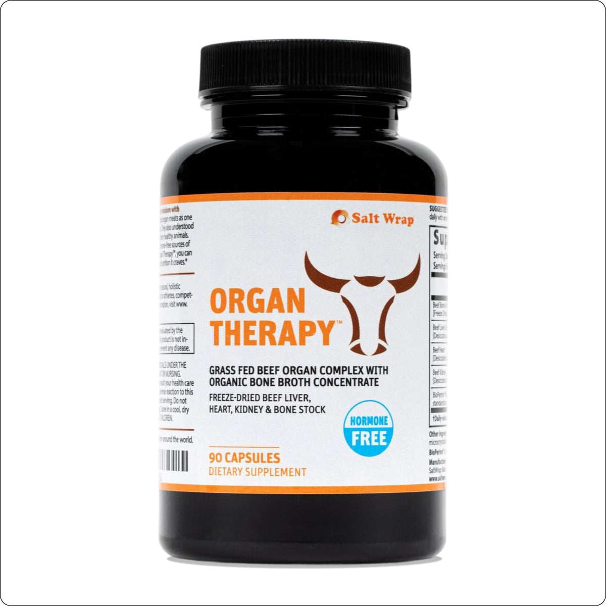 SaltWrap Organ Therapy Grass Fed Beef Complex - 90 Capsules