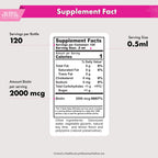 Buried Treasure Biotin Drops for Hair, Skin & Nails - 120 Servings - image 2