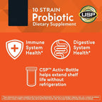 Generic 10-Strain Probiotic Digestive Care Supplement - 84 Capsules - image 4