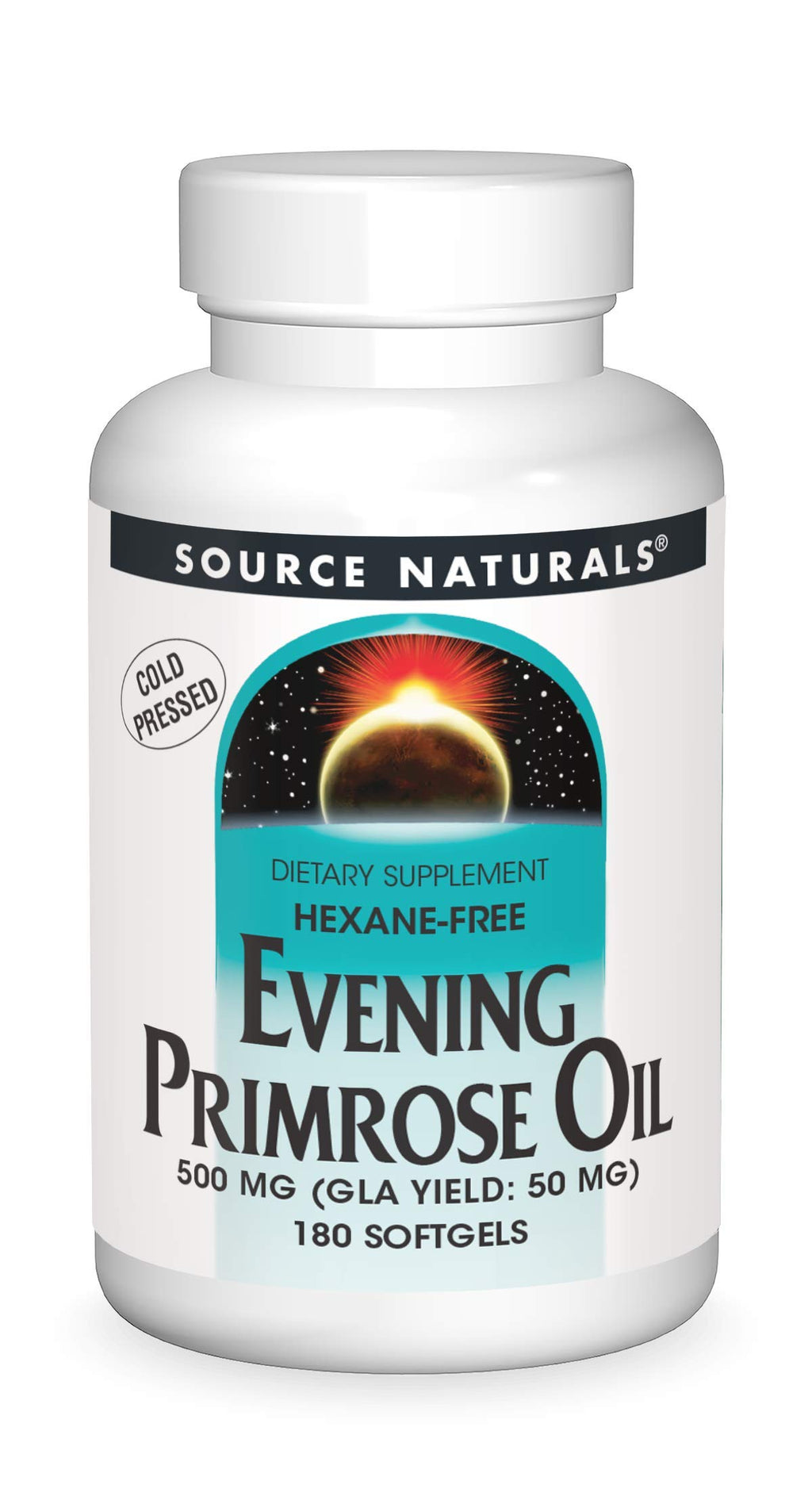 Source Naturals Evening Primrose Oil 500 mg - 180 Softgels