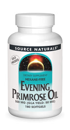 Source Naturals Evening Primrose Oil 500 mg - 180 Softgels