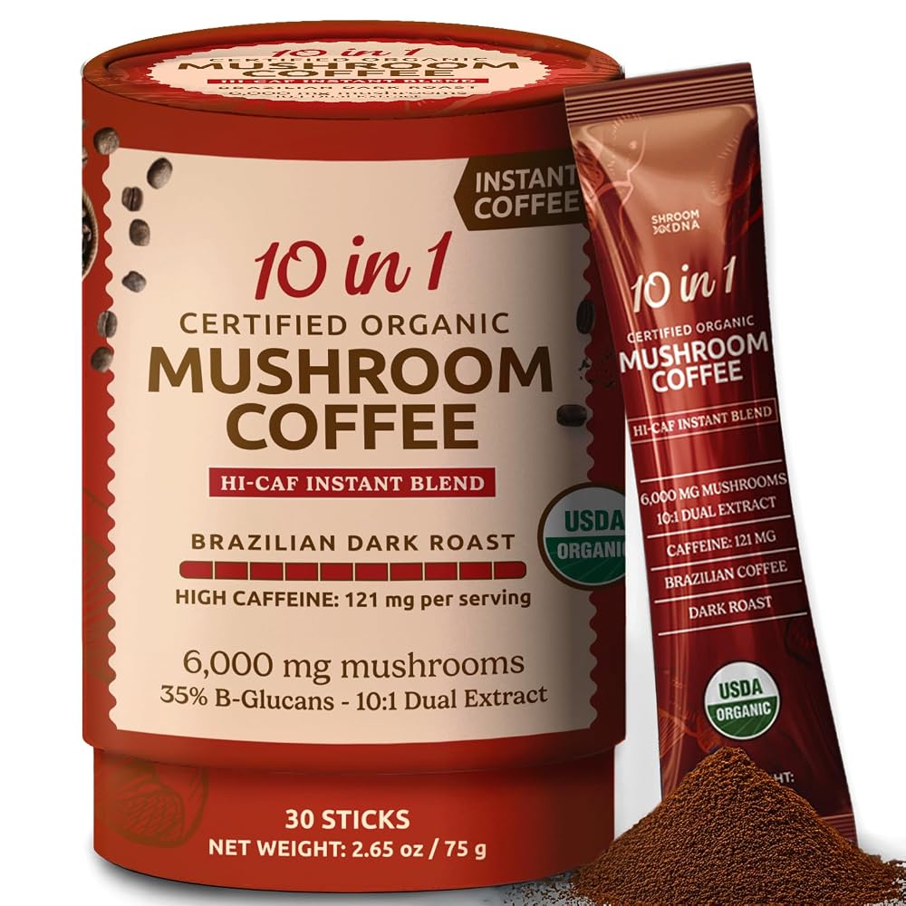 MATCHA DNA ShroomDNA Organic Mushroom Coffee