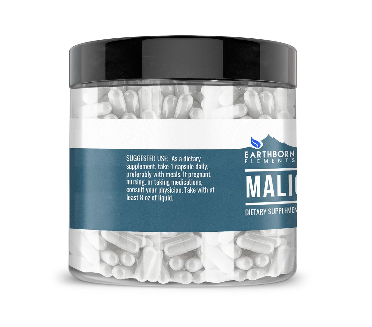 Earthborn Elements Malic Acid - 200 Capsules - image 3
