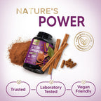 Nature's Choice Ceylon Cinnamon Capsules - Certified Organic Ceylon