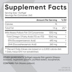 Sports Research Omega-3 Fish Oil 1250mg Alaska Pollock - 240 Softgels - image 5