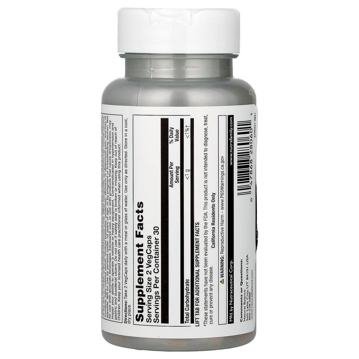 Natural Balance Happy Camper Mood Support - 60 Vegetarian Capsules - image 2