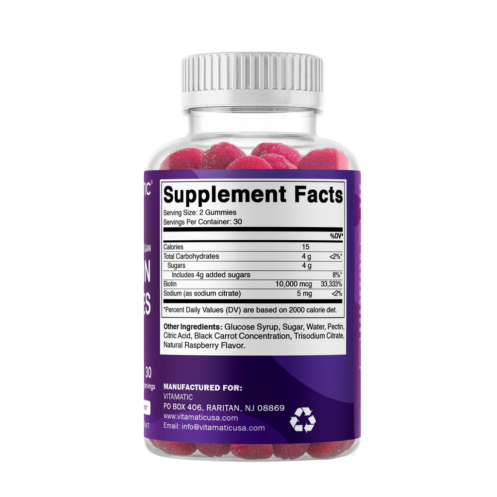Vitamatic Biotin Gummies 10