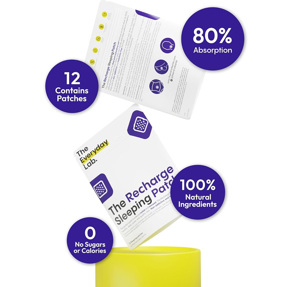 THE EVERYDAY LAB Sleep Patches Melatonin Deep Rest - 12 Patches - image 3