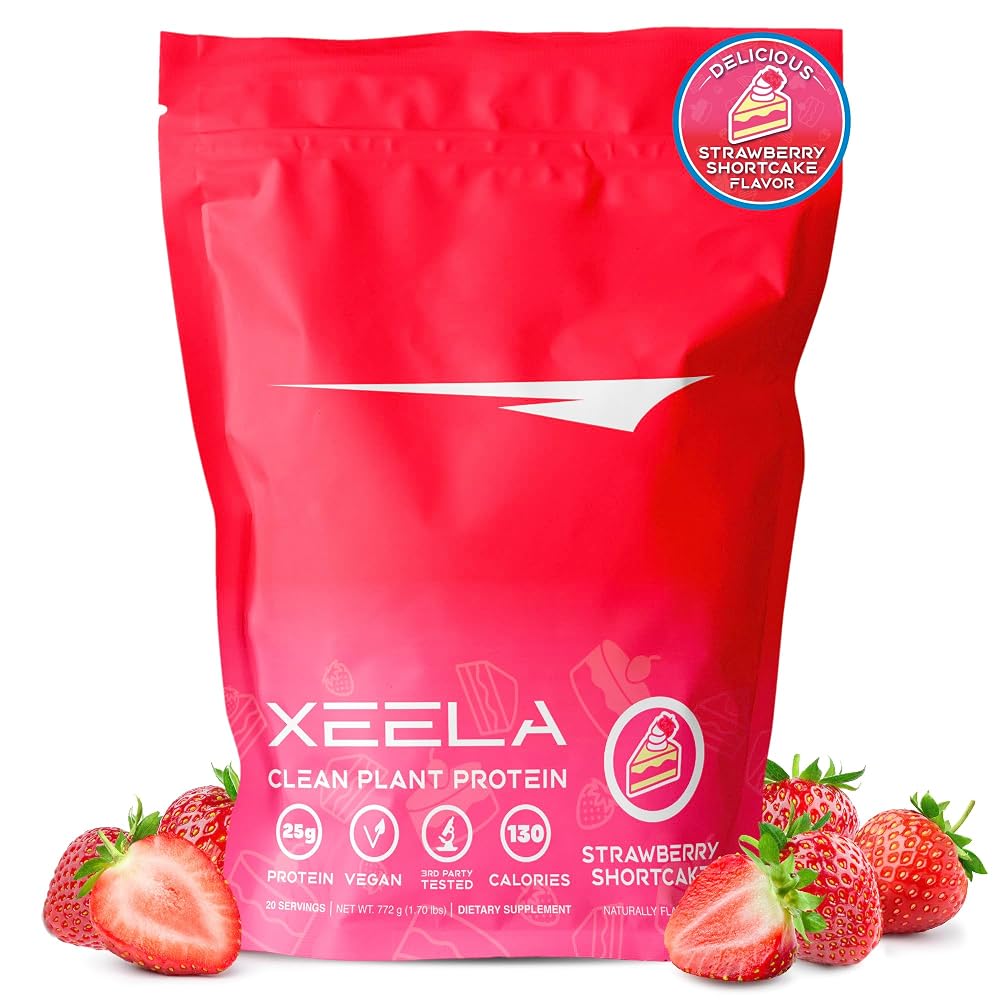 Xeela Plant Based Vegan Clean Protein Powder - Independently Tested