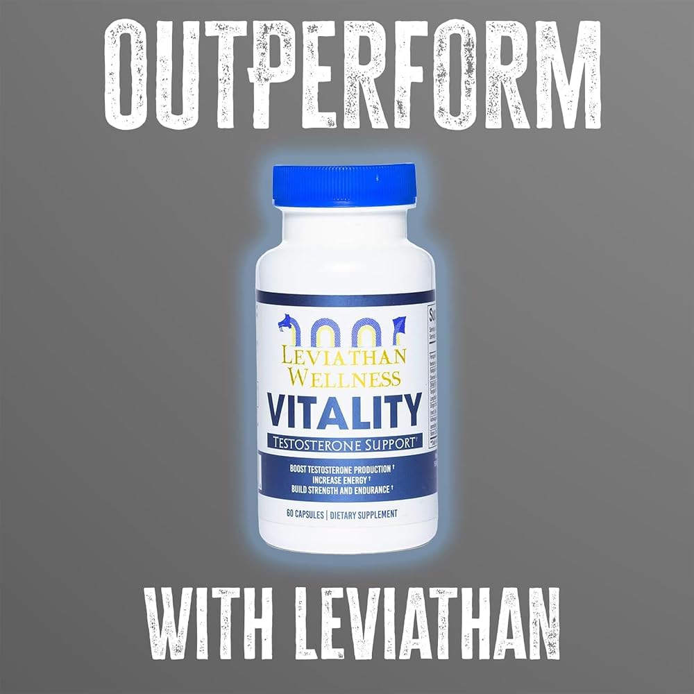 Leviathan Wellness Vitality Testosterone Support Formula - 60 Capsules - image 4
