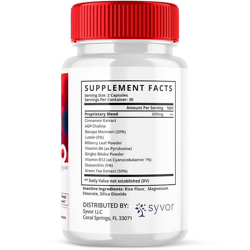 Syvor Glucobio Capsules Multimineral Supplement - 540 Capsules - image 2