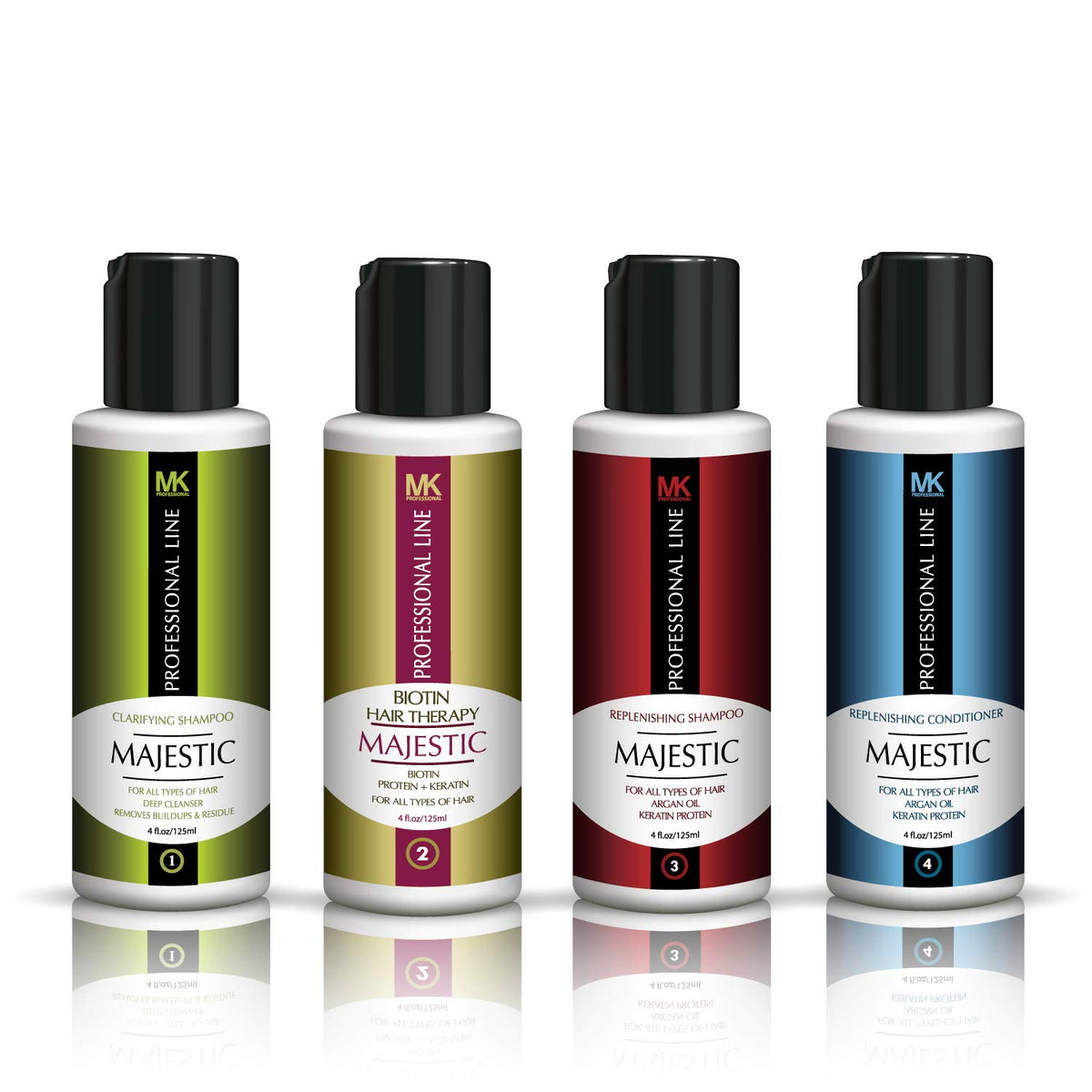 Majestic Biotin Hair Therapy 125ml(4 OZ) Complete Kit- Formaldehyde