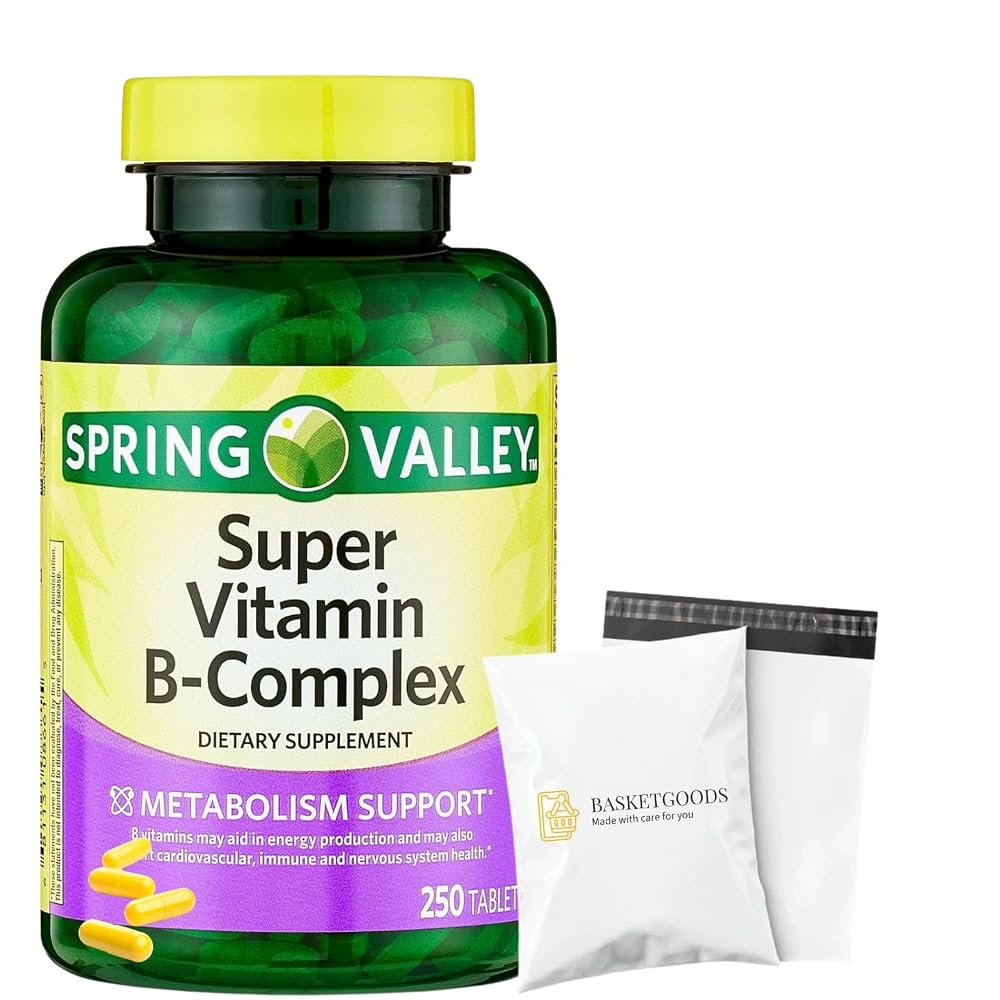 BASKETGOODS Super Vitamin B Complex - 250 Tablets