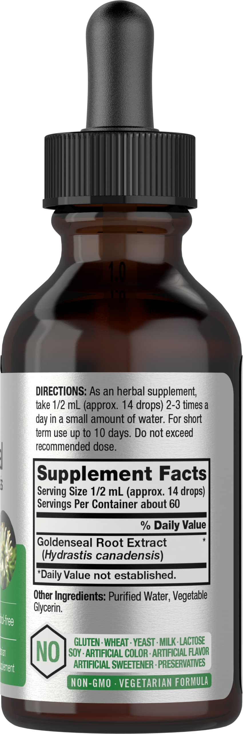 Horbäach Goldenseal Root Tincture Liquid Extract - 1 fl oz - image 2