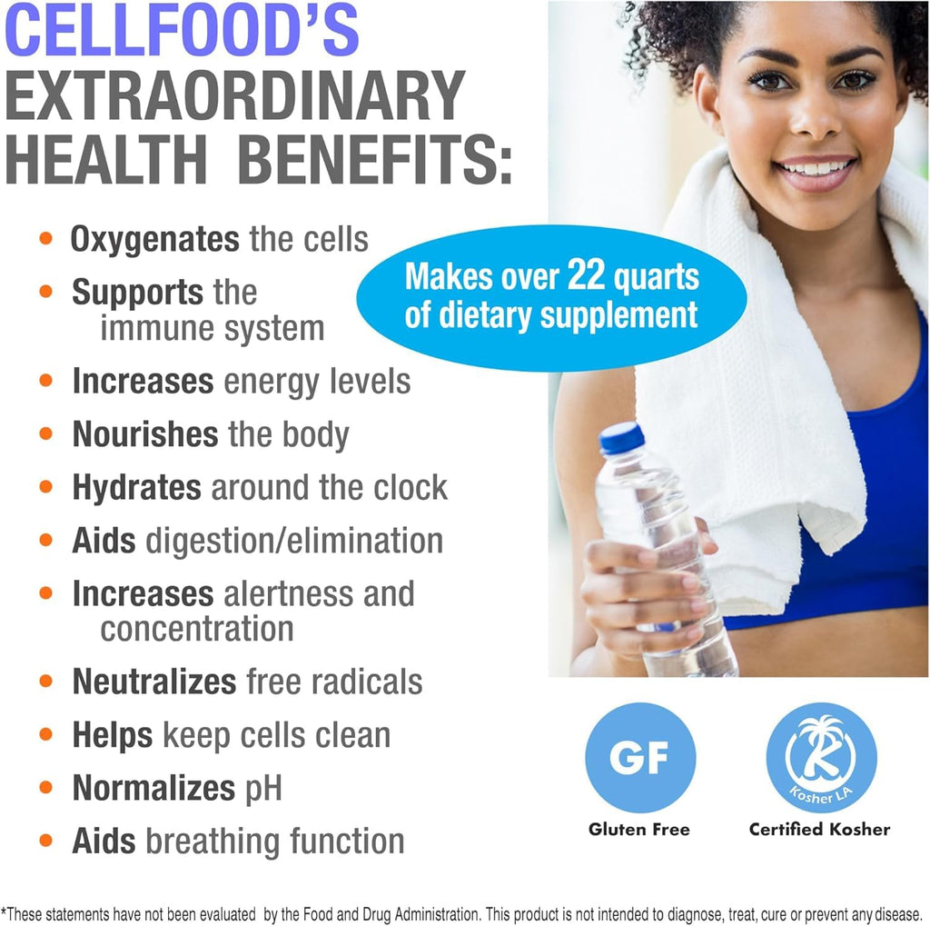 Cellfood Oxygen Boost Liquid Supplement - 1 fl oz, 3 Pack - image 6
