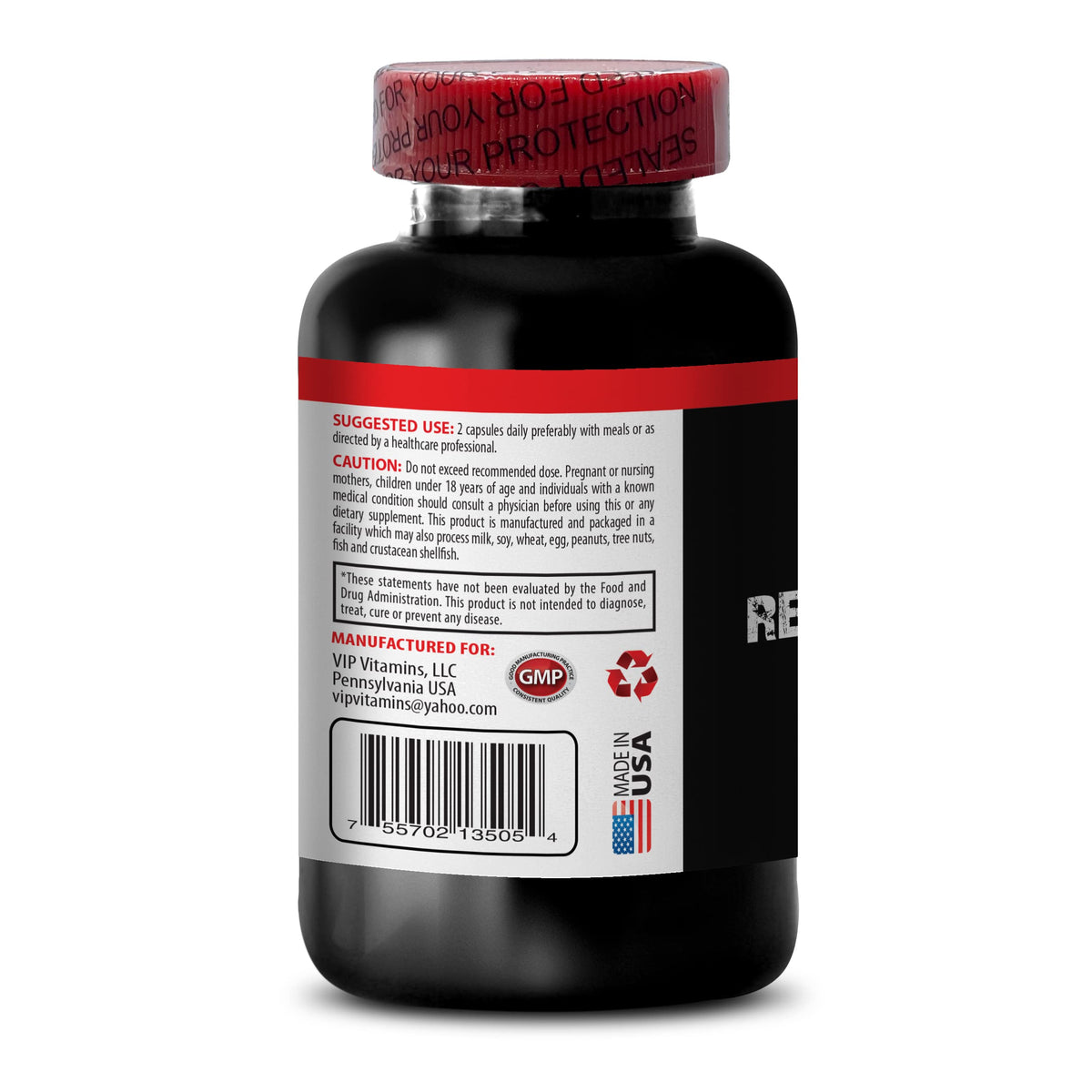 VIP Vitamins Supreme Resveratrol 1200mg Antioxidant - 60 Capsules - image 3