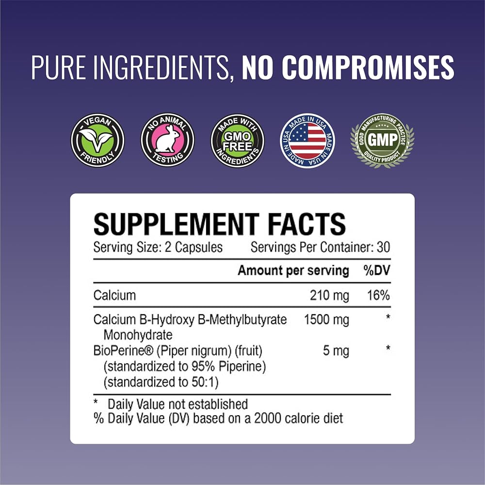 Approved Science HMB - 1500mg High Potency HMB Supplement